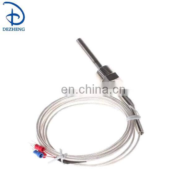 RTD Pt100 Temperature Sensor Probe 2/3 /4 Wires