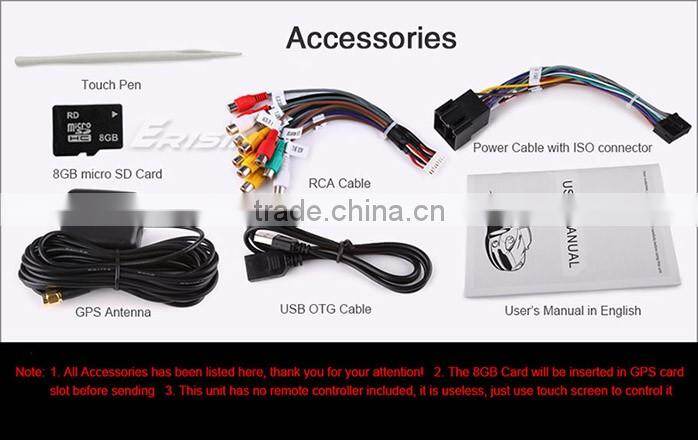 Erisin ES7610M 6.2" 2 Din Autoradio DVD GPS with SWC Bluetooth