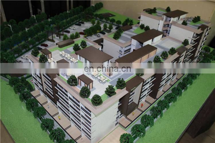 Miniature city models for real estate project,professional model making