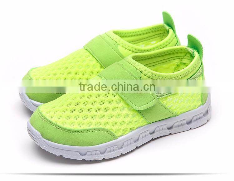 comfortable breathable summer mesh foam kids beach shoes