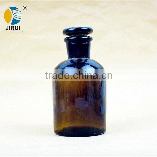 250ml Glass Amber Reagent Bottles With Cork