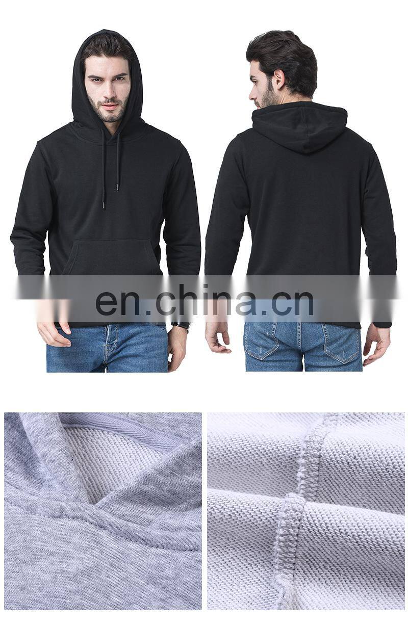 2021 Christmas wholesale high quality fashion trend white 100% cotton unisex large hoodie printing custom hoodie