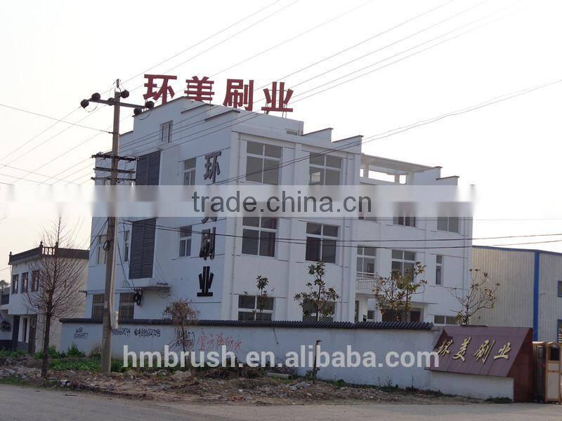 Nylon wafer brush rolling broom brush for petrol road sweeper from china factory WDJ