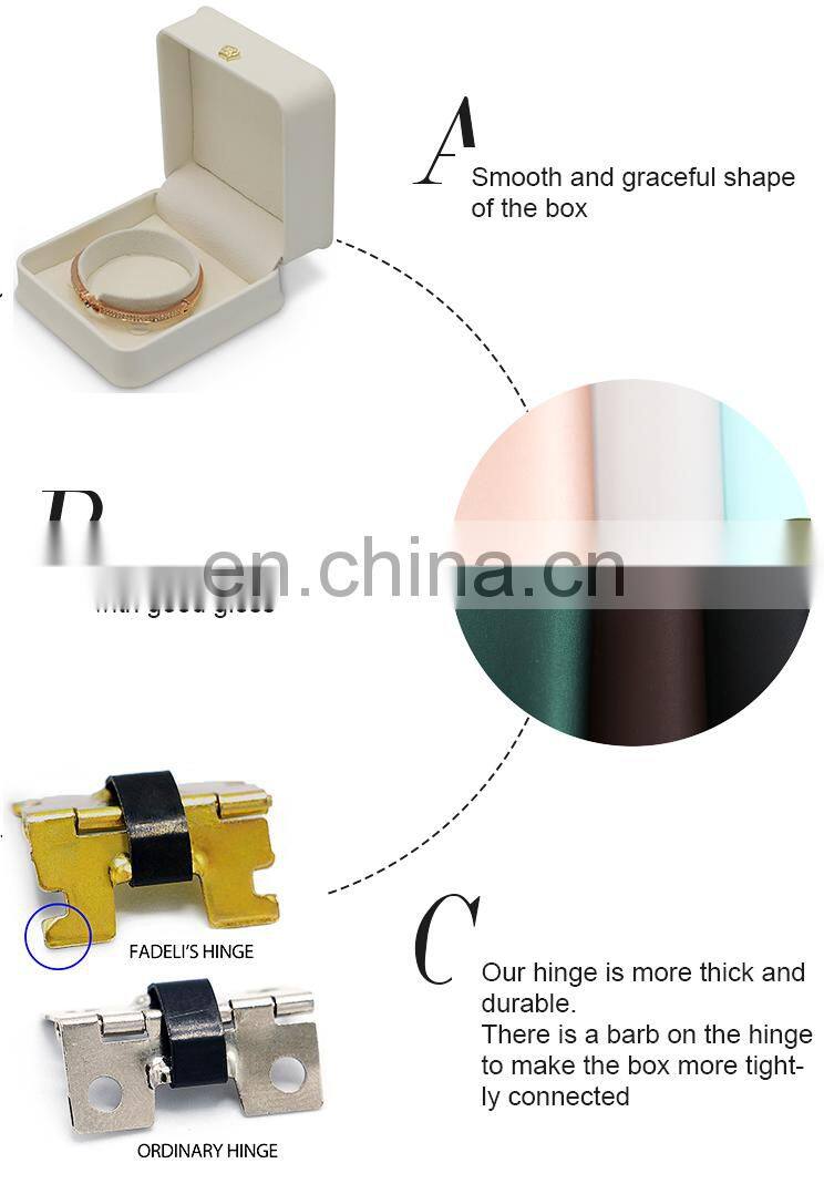 custom logo hot sell jewelry packaging box portable travel box bracelet box