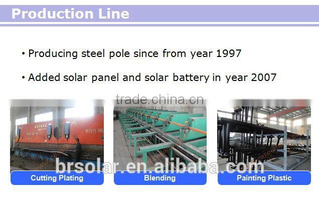 100W professional manufacuturer china made mini solar lamp post conversion kit