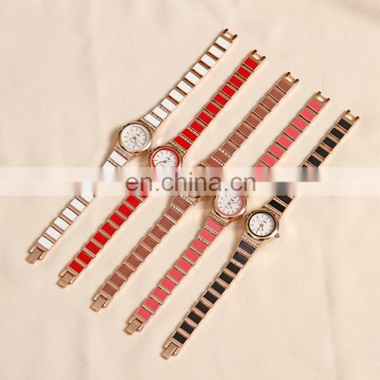 JW 6210 Stylish Quartz Analog Fashionable Women Stainless Steel Fancy Women's Watch