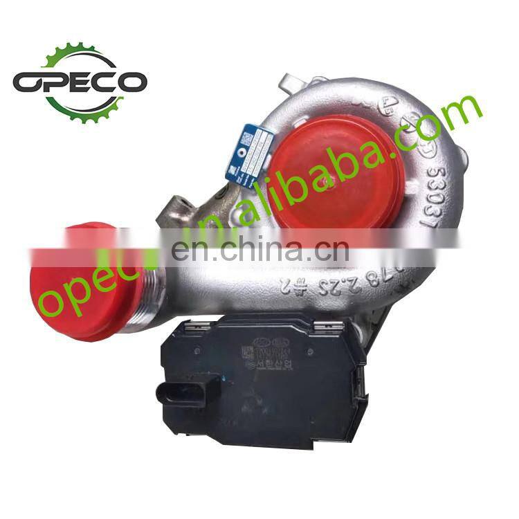 For Hyundai D4HA D4HB turbocharger BV43 28231-2F600 282312F600 53039880432 53039700432