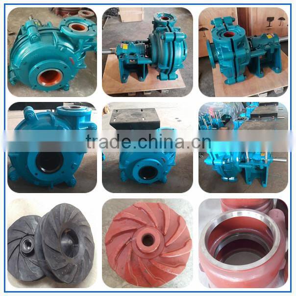 Single stage pump structure slurry usage coal sewage sludge pump
