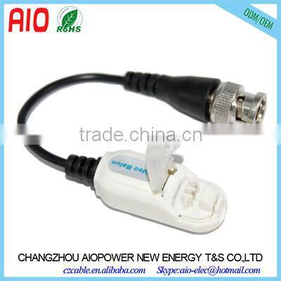 1 Port Passive Twisted Pair Video Balun Transceiver for Surveillance Cameras