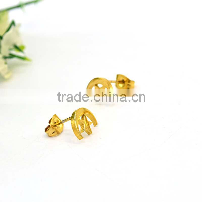 fashion earring designs new model earrings daily wear moon star stud earring