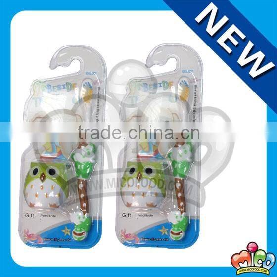 Elephant kid toothbrush with pencil knife