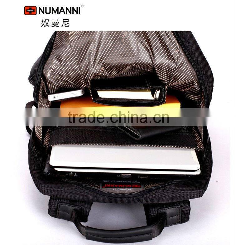 popular cool black nylon images 3 compartment bagman laptop bag for business men