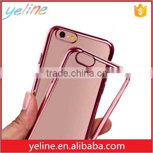 Staight bumper bar metal case for iphone SE