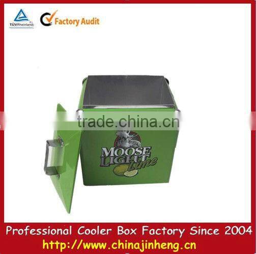 13L Portable retro ice cold chest cooler box