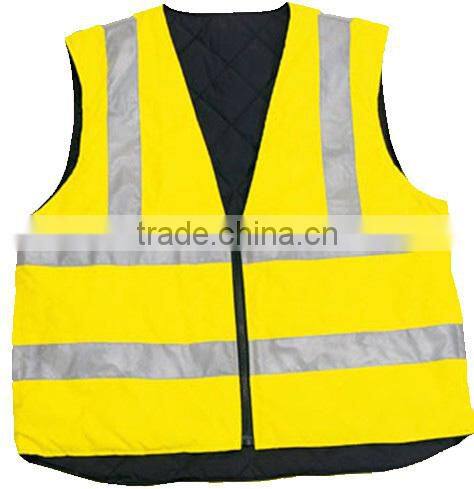 high visibility winter reflective safety vest