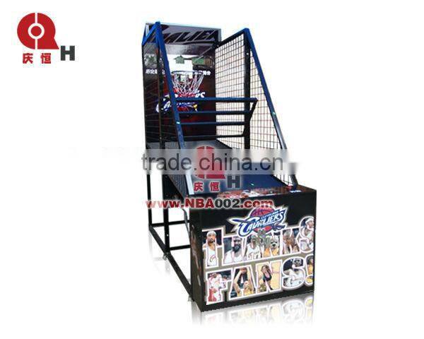 QH coin operated basketball arcade game machine