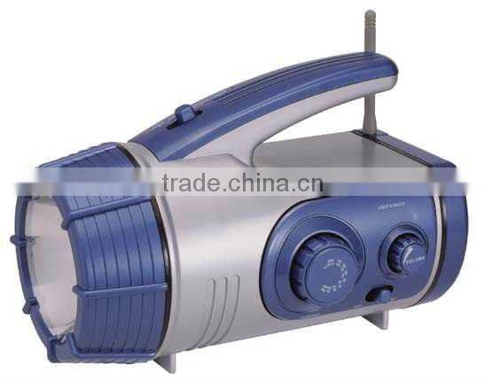 Emergency Torch Radio with waterproof speaker