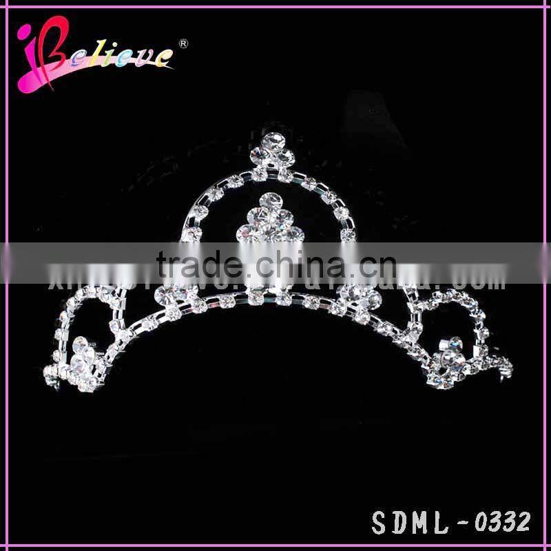 Luxury diamond bridal tiara,crystal wedding tiaras,factory wholesale tiara