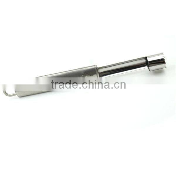 Stainless steel fruit tool coring knife