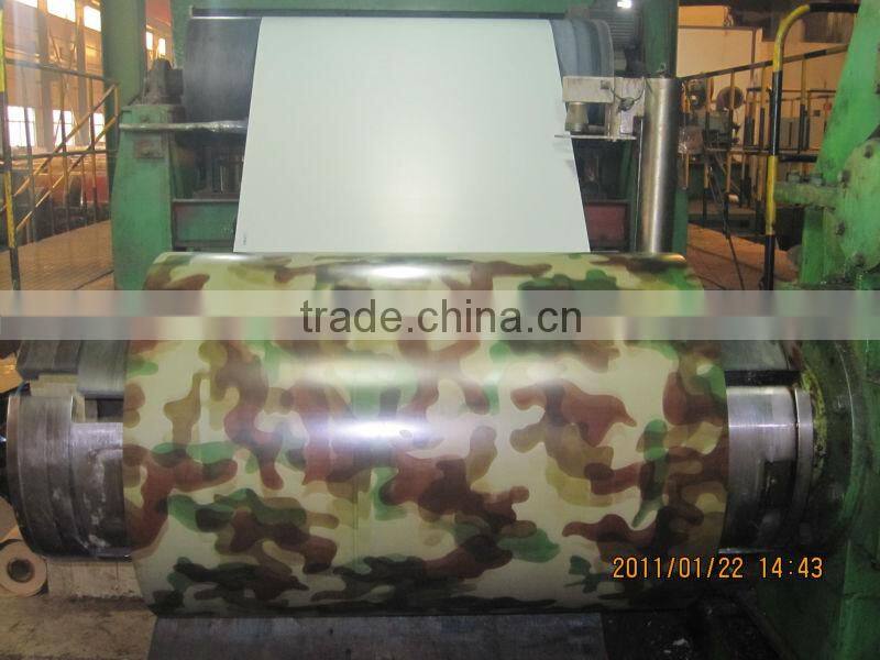 Camouflage Steel Coil or Plate