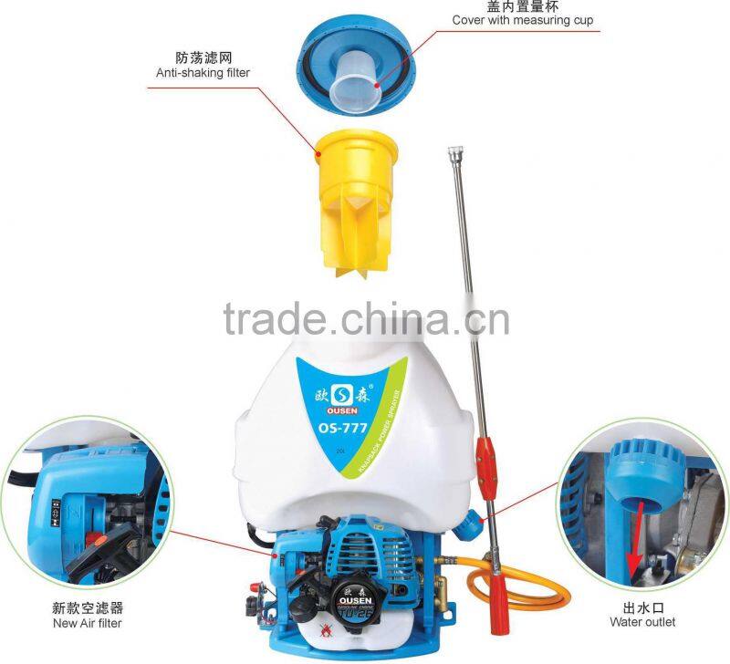 agricultural power sprayer 777