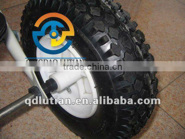 garden spreader, manual fertilizer spreader, plastic fertilizer spreader