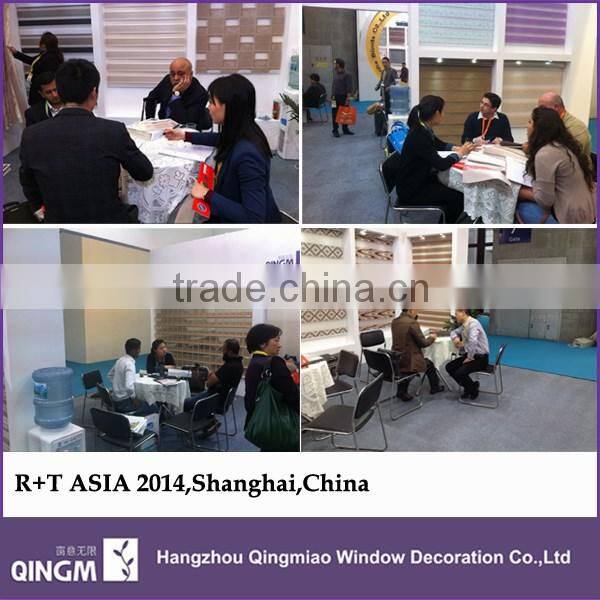 China Manufaturer Polyester Material Horizontal Pattern Fabric of Zebra Blinds