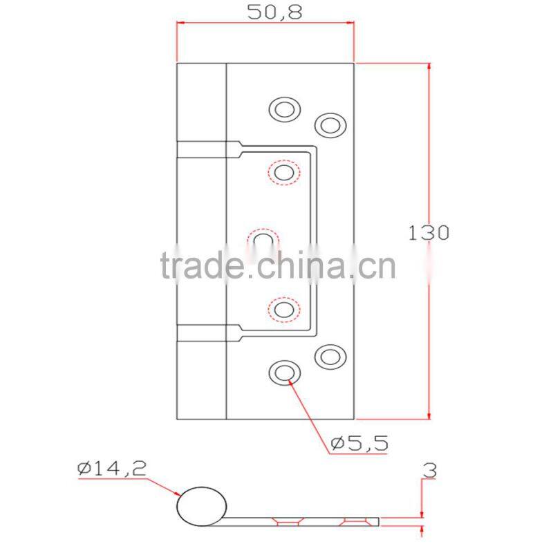 Factory Price Of Flexible Security Door Hinge