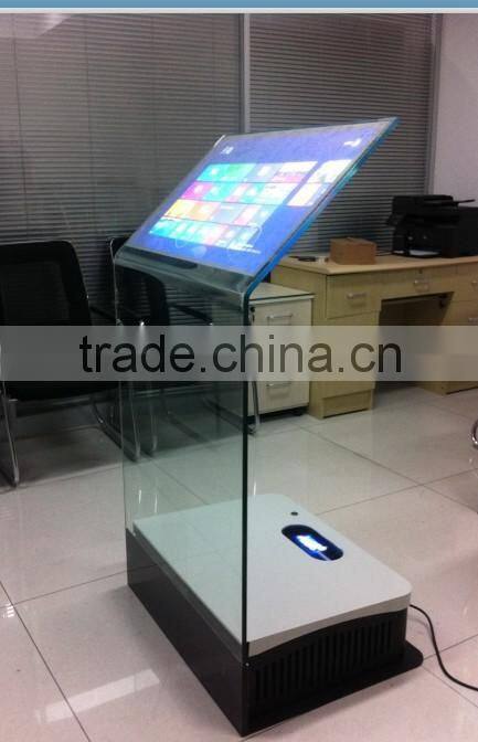 lobby holo projection computer kiosk