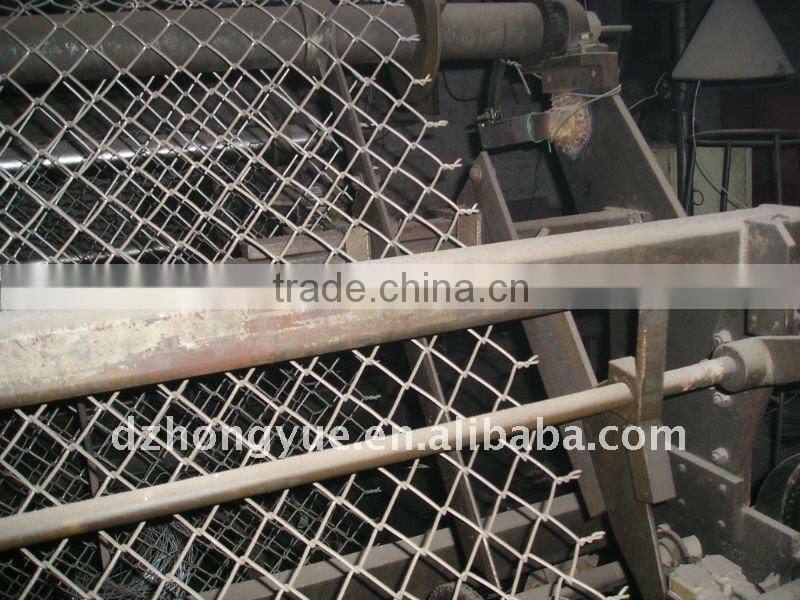 pvc coated diamond shape wire mesh fence