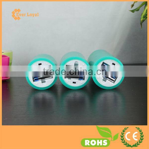 LED Dance Wax Candle with Waving Flame and Timer