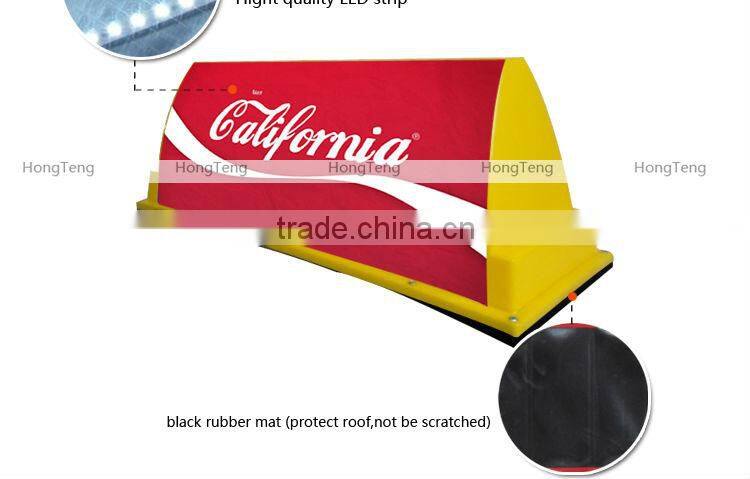 Hongteng new style taxi top advertising light