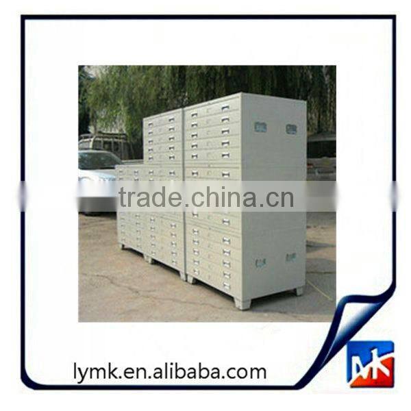 Middle drawer swing door steeel storage cupboard