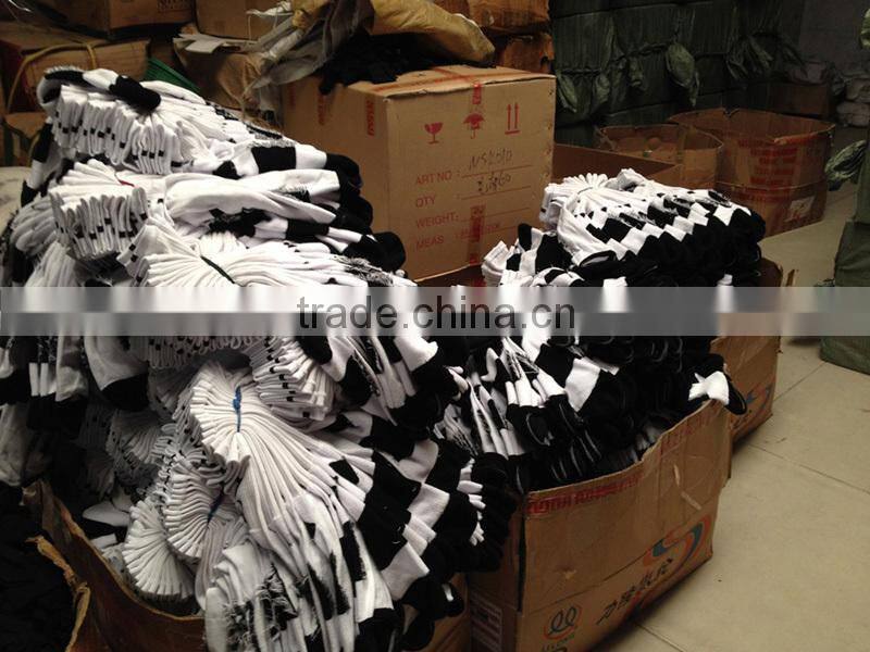 Cotton spandex cheap long thermal soccer socks kids