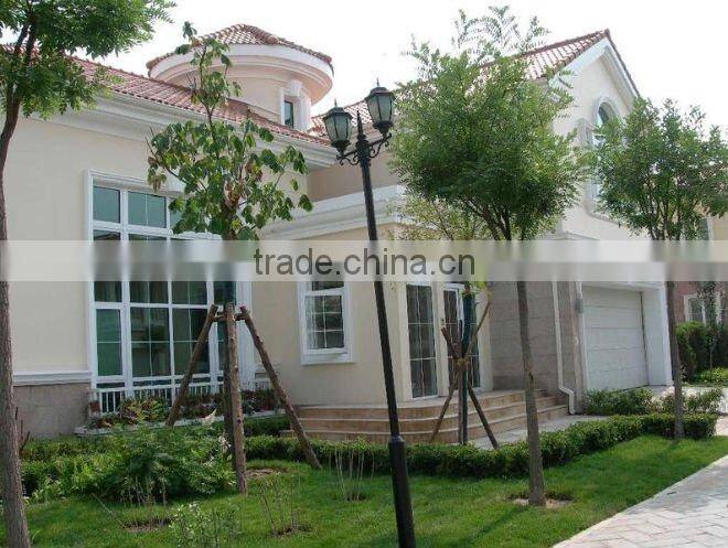 water-base fluorocarbon exterior wall paint
