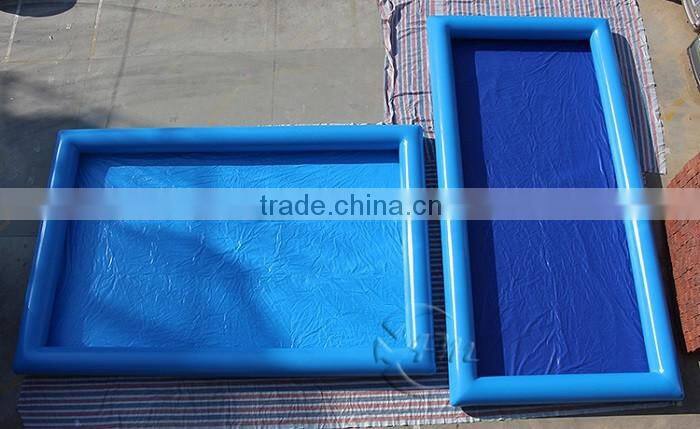 Top quality large inflatable pool inflatable rectangular pool for sale