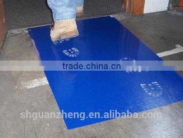 Antibacterial sticky mats