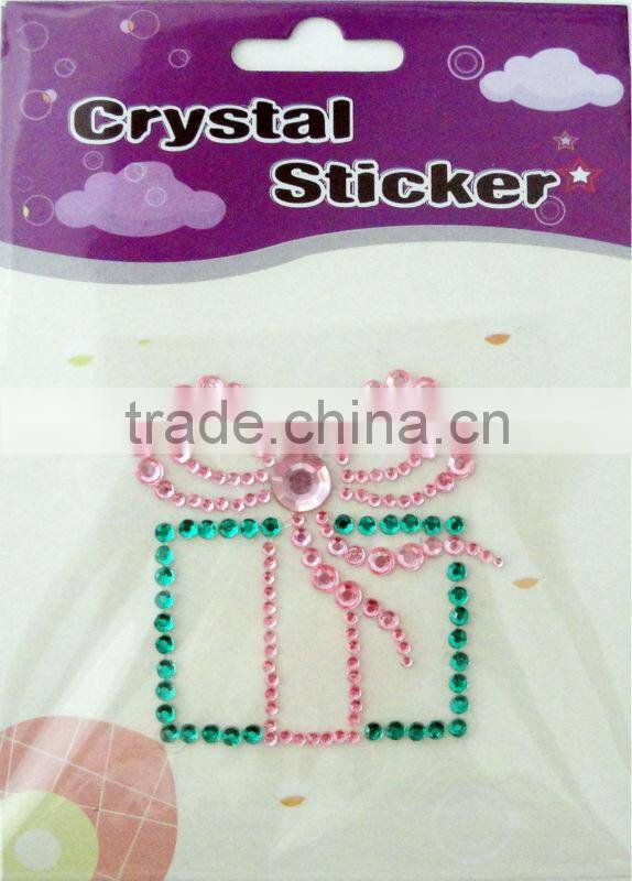 Crystal sticker
