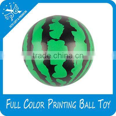 watermelon ball pu stress ball color full printing