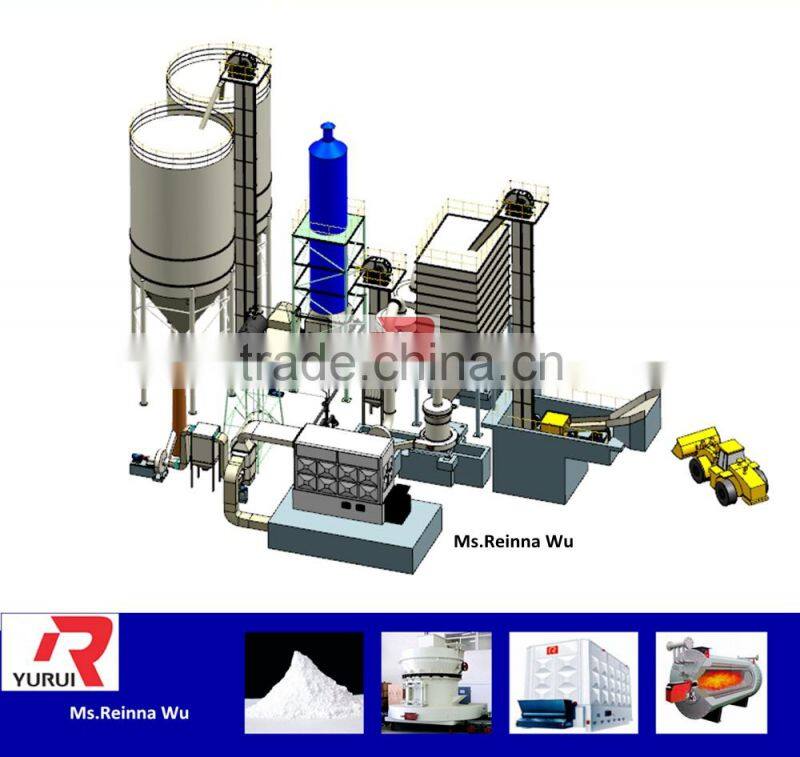 10,000-250,000tons/year natural/phosphogypsum/FGD gypsum powder production line machinery
