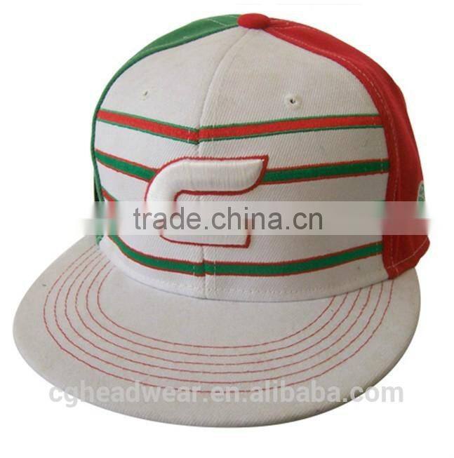 direct factory unisex fashion 5 panel hat/ snapback hat/ cotton head cap