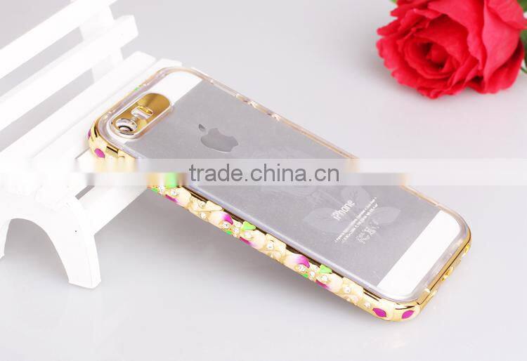 Hot Selling Metal Bumper with PC Cover for iPhone 5