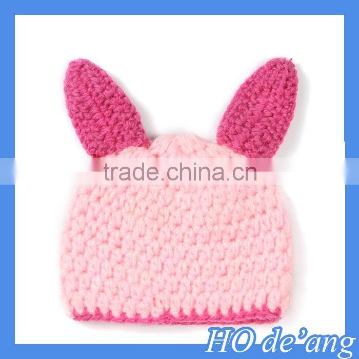 HOGIFT 2015 New Newborn Costume baby hat short pants set handmade Knit crochet photography props 2 pcs outfits