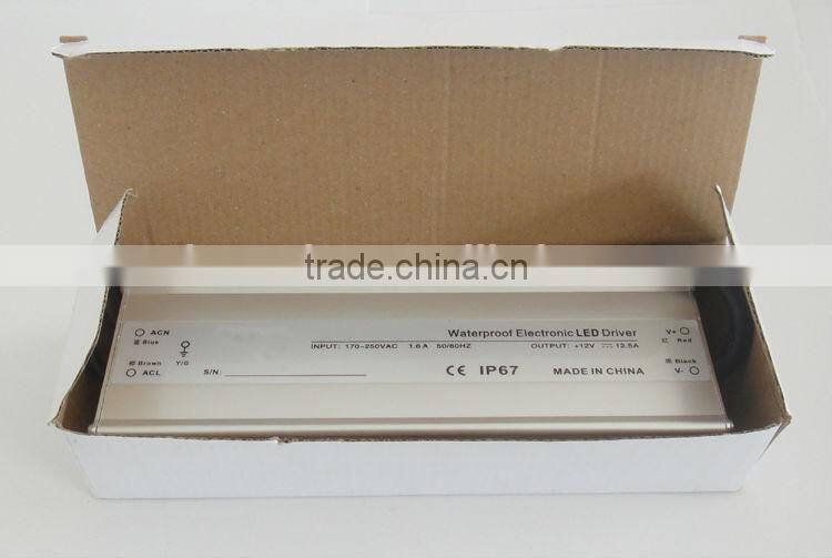 30W 12V waterproof led driver ip67,waterproof power supply