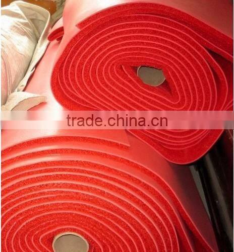 plastic pvc foambacking loop mat carpet doormat