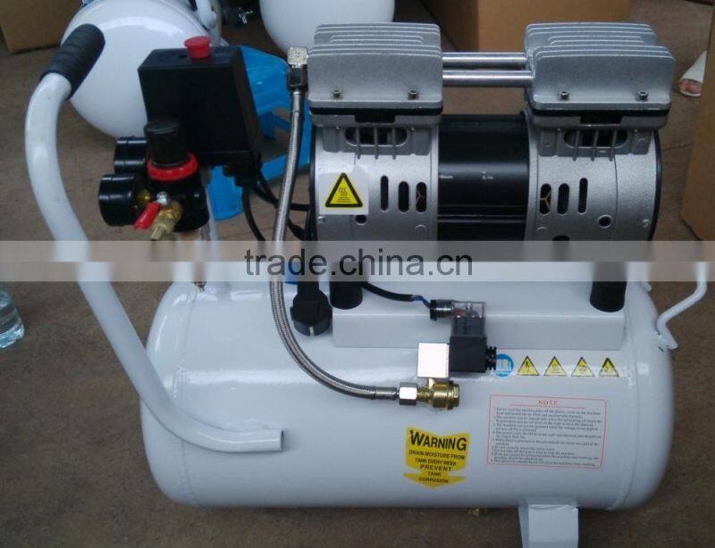 30L 1.5HP 1.1KW Silent Oilless Air Compressor