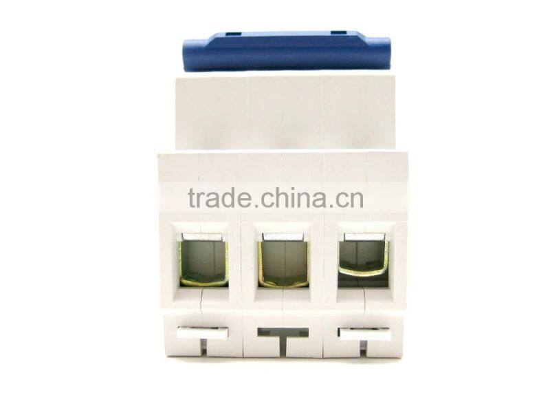 3 pole miniature circuit breaker fuse switch disconnector