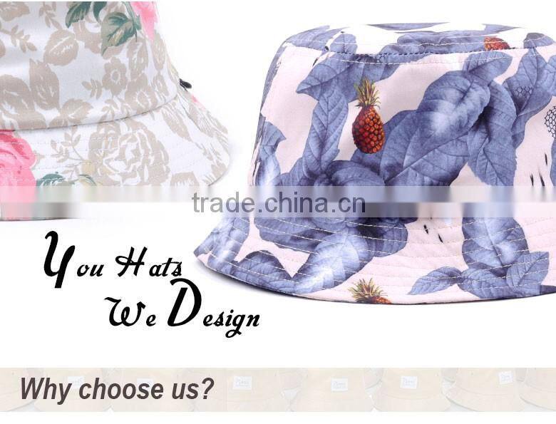 cheap make your own design bucket hats cotton