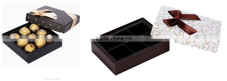 Custom Sweet Chocolate Box Paper Cardboard Candy Chocolate Gift Box