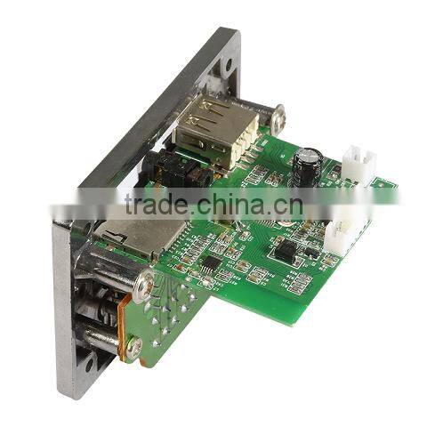 Portable fm/usb/mp3 bluetooth audio decoder board